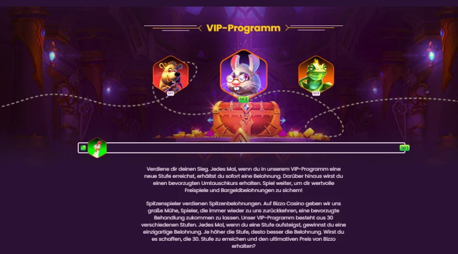 Bizzo Casino Praxis